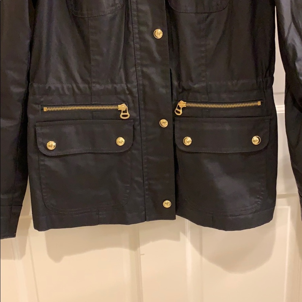 Navy Lightweight Zip Front Jacket - image 3